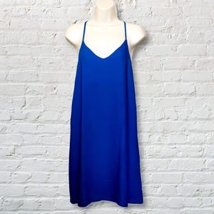 NWT Royal Blue Racerback Dress w/Adjustable Straps